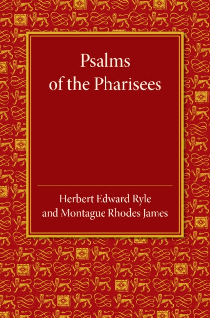 Book cover of: Psalms of the Pharisees