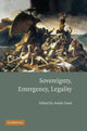 Book cover of: Sovereignty, Emergency, Legality. By: Austin Sarat