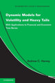 Book cover of: Dynamic Models for Volatility and Heavy Tails. By: Andrew C. Harvey