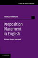 Book cover of: Preposition Placement in English. By: Thomas Hoffmann