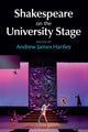 Book cover of: Shakespeare on the University Stage