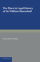 Book cover of: Place in Legal History of Sir William Shareshull. By: Bertha Haven Putnam