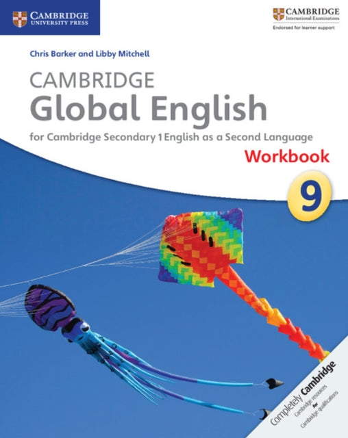 Book cover of: Cambridge Global English Workbook Stage 9. By: Chris Barker