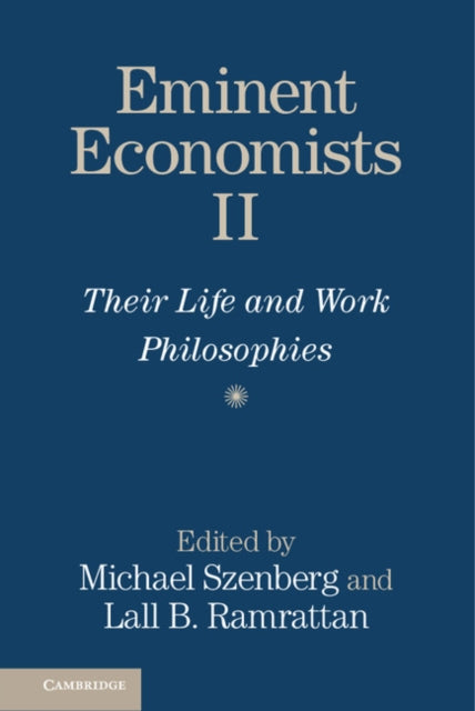 Book cover of: Eminent Economists II. By: Michael Szenberg