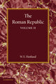 Book cover of: Roman Republic: Volume 2. By: William Everton Heitland