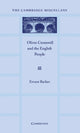 Book cover of: Oliver Cromwell and the English People. By: Ernest Barker