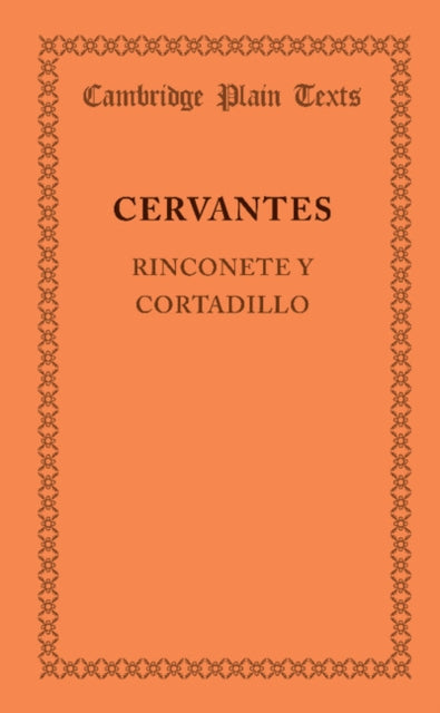 Book cover of: Rinconete y Cortadillo. By: Miguel de Cervantes Saavedra