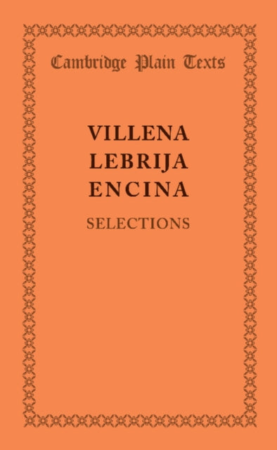 Book cover of: Selections. By: Enrique de Villena