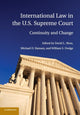 Book cover of: International Law in the U.S. Supreme Court. By: David L. Sloss