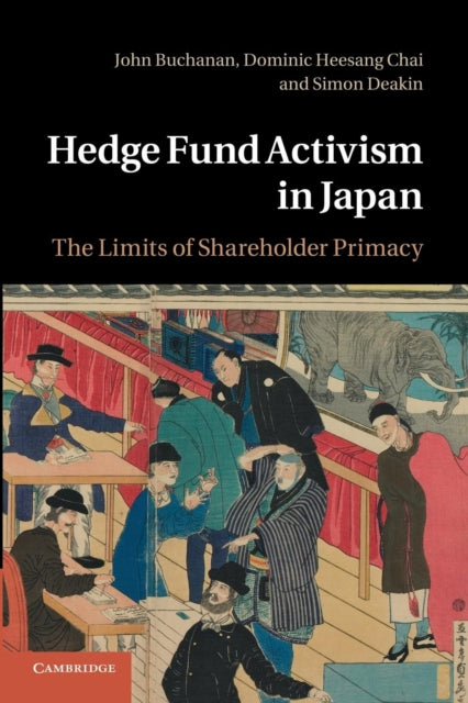 Book cover of: Hedge Fund Activism in Japan. By: John Buchanan