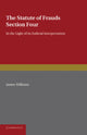 Book cover of: Statute of Frauds Section Four. By: James Williams