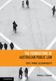 Book cover of: Foundations of Australian Public Law. By: Anthony J. Connolly