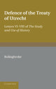 Book cover of: Bolingbroke's Defence of the Treaty of Utrecht. By: Henry Bolingbroke