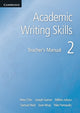 Book cover of: Academic Writing Skills 2 Teacher's Manual