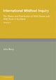 Book cover of: International Wildfowl Inquiry: Volume 2, The Status and Distribution of Wild Geese and Wild Duck in Scotland. By: John Berry