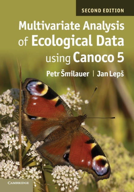 Book cover of: Multivariate Analysis of Ecological Data using CANOCO 5