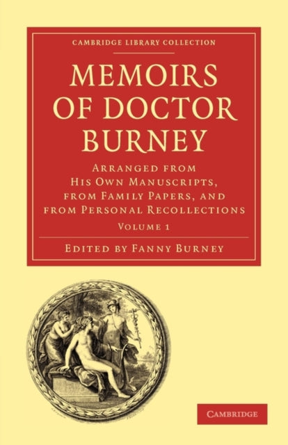Book cover of: Memoirs of Doctor Burney. By: Fanny Burney