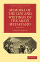 Book cover of: Memoirs of the Life and Writings of the Abate Metastasio. By: Charles Burney