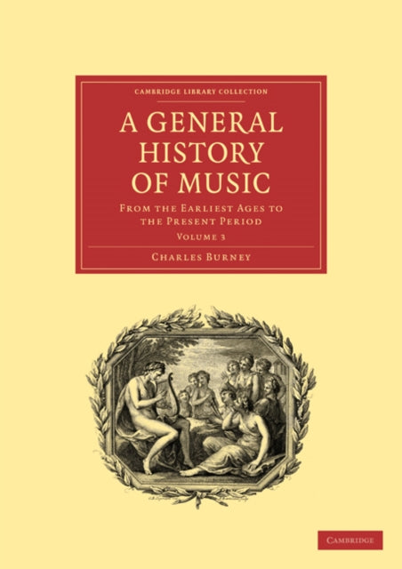 Book cover of: General History of Music. By: Charles Burney
