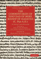 Book cover of: Commentaries of Isho’dad of Merv, Bishop of Hadatha (c. 850 A.D.). By: Margaret Dunlop Gibson