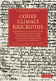 Book cover of: Codex Climaci Rescriptus. By: Agnes Smith Lewis