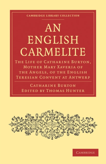 Book cover of: English Carmelite. By: Catharine Burton
