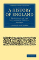 Book cover of: History of England. By: Leopold von Ranke