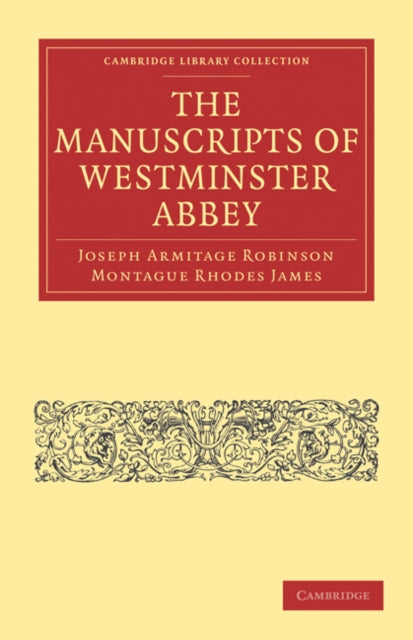 Book cover of: Manuscripts of Westminster Abbey