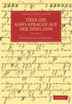 Book cover of: Uber die Kawi-sprache auf der Insel Java. By: Wilhelm von Humboldt
