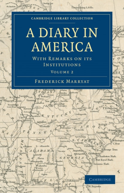 Book cover of: Diary in America. By: Frederick Marryat