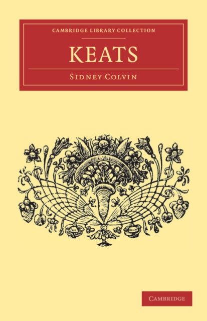 Book cover of: Keats. By: Colvin, Sidney Sir