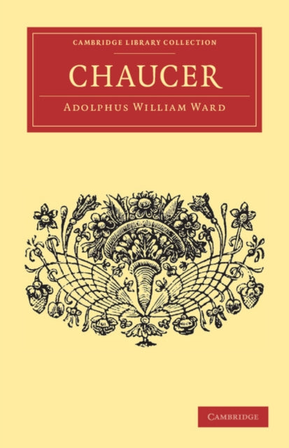 Book cover of: Chaucer. By: Adolphus William Ward