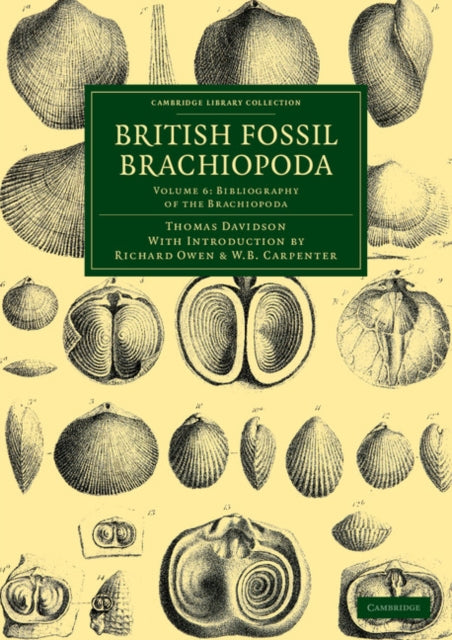 Book cover of: British Fossil Brachiopoda. By: Thomas Davidson