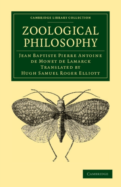 Book cover of: Zoological Philosophy. By: Jean Baptiste Pierre Antoine de Monet de Lamarck