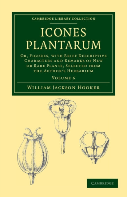 Book cover of: Icones Plantarum. By: William Jackson Hooker