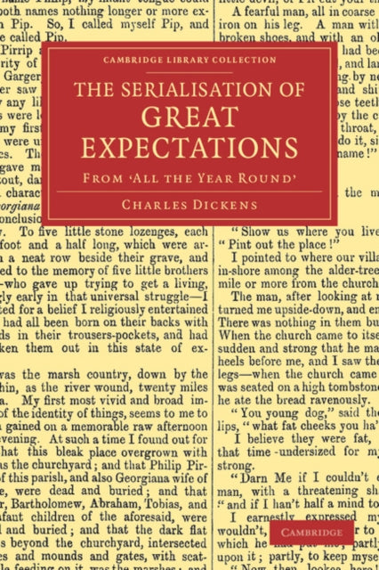 Book cover of: Serialisation of Great Expectations. By: Charles Dickens