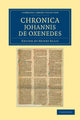 Book cover of: Chronica Johannis de Oxenedes. By: Johannes De Oxenedes