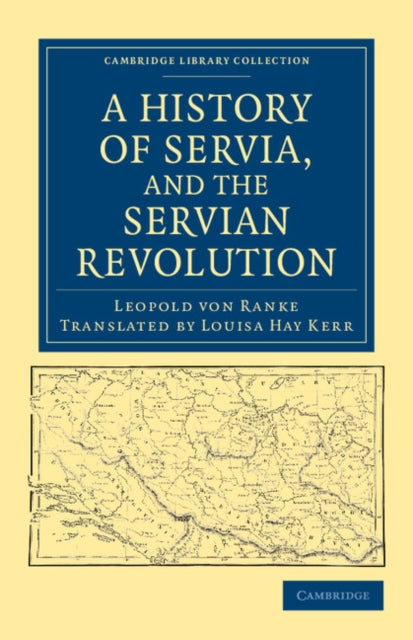 Book cover of: History of Servia, and the Servian Revolution. By: Leopold von Ranke