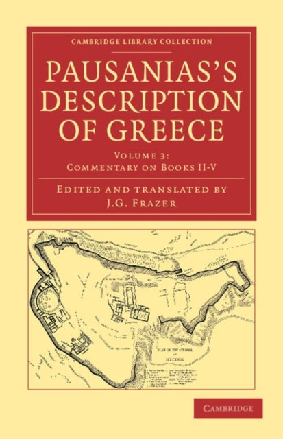 Book cover of: Pausanias's Description of Greece. By: James George Frazer