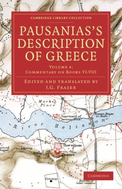 Book cover of: Pausanias's Description of Greece. By: James George Frazer