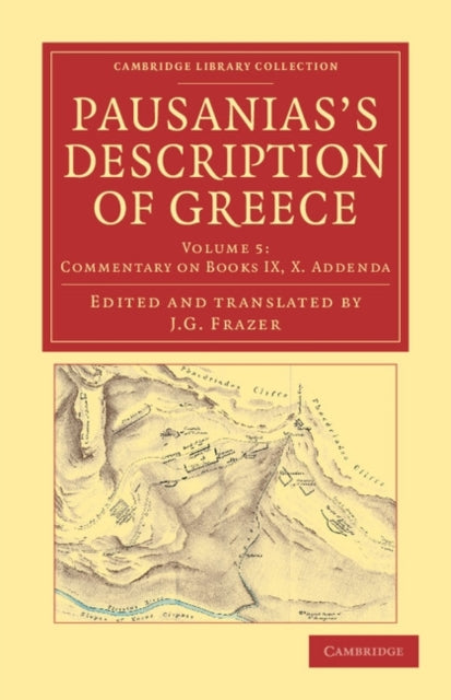Book cover of: Pausanias's Description of Greece. By: James George Frazer