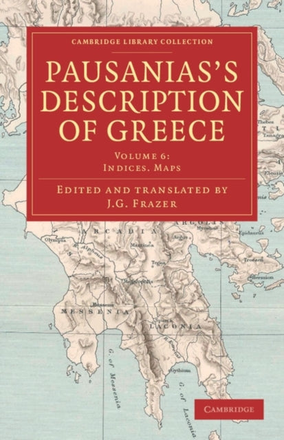 Book cover of: Pausanias's Description of Greece. By: James George Frazer