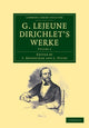 Book cover of: G. Lejeune Dirichlet's Werke. By: Peter Gustav Lejeune-Dirichlet