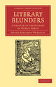 Book cover of: Literary Blunders. By: Henry Benjamin Wheatley
