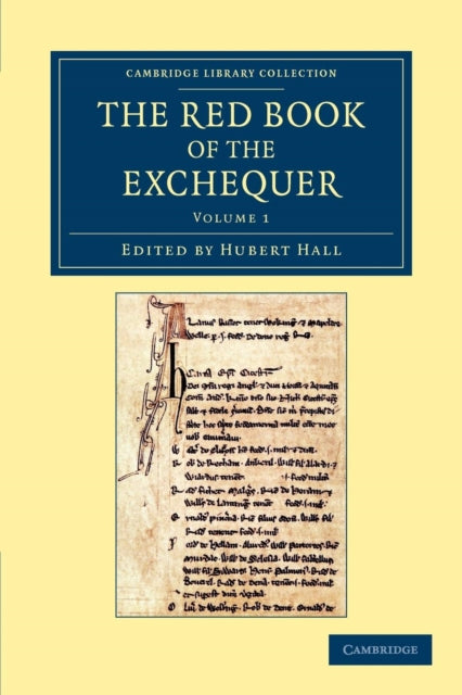 Book cover of: Red Book of the Exchequer. By: Hubert Hall