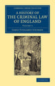 Book cover of: History of the Criminal Law of England. By: Sir James Fitzjames Stephen