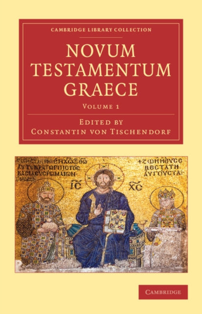 Book cover of: Novum testamentum Graece. By: Constantin von Tischendorf