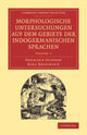 Book cover of: Morphologische Untersuchungen auf dem Gebiete der indogermanischen Sprachen. By: Hermann Osthoff