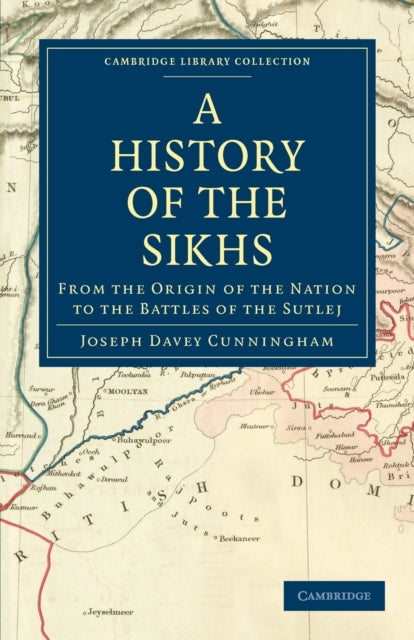 Book cover of: History of the Sikhs. By: Joseph Davey Cunningham