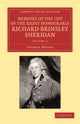 Book cover of: Memoirs of the Life of the Right Honourable Richard Brinsley Sheridan: Volume 2. By: Thomas Moore